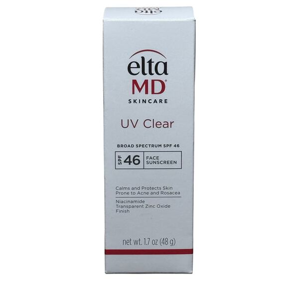 EltaMD UV Clear Physical (Mineral) Sunscreen SPF 46 - 1.7 fl oz - Picture 1 of 5